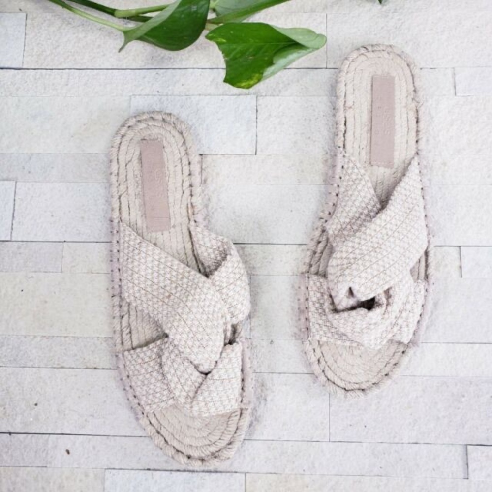 ASOS design Jollie espadrille flat sandals